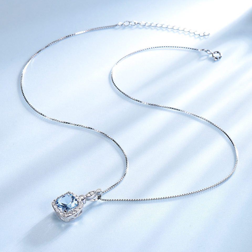 Sterling Silver Sky Blue Topaz Four-Piece Set