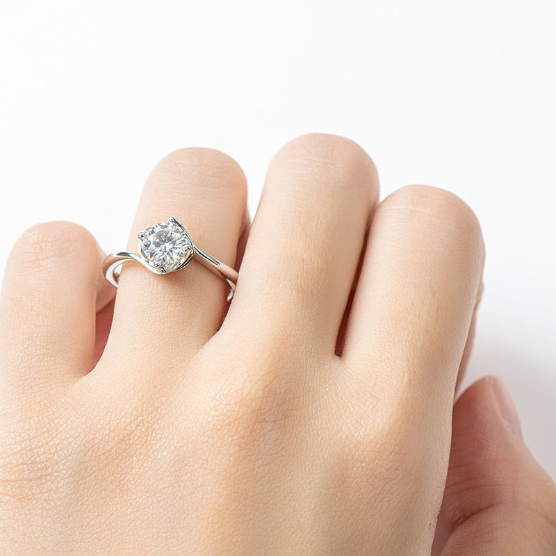 Moissanite Ring