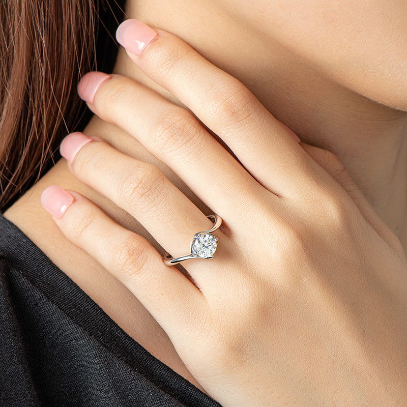 Moissanite Ring