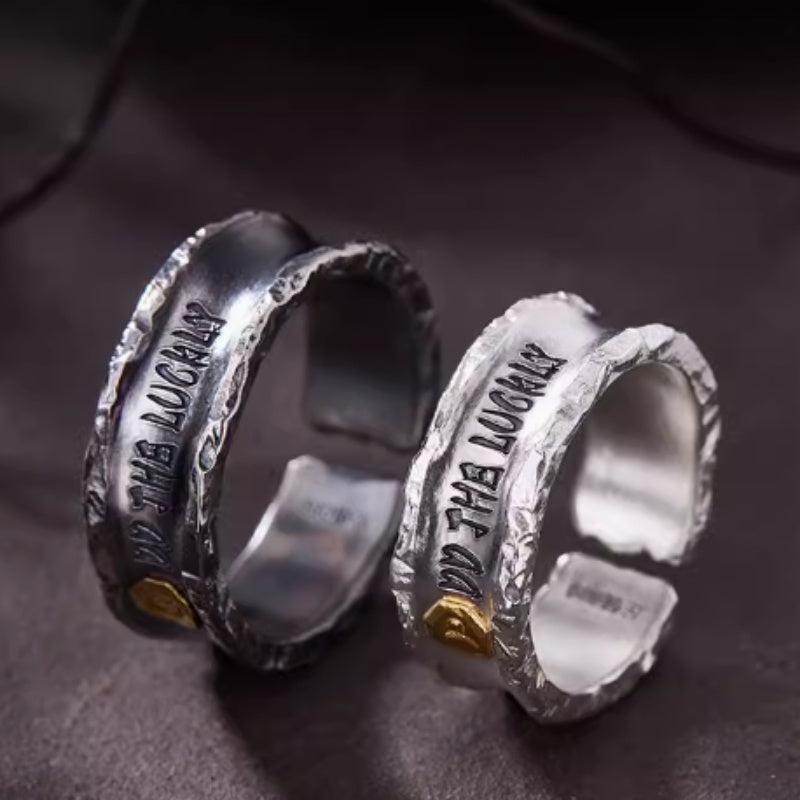 Couple Ring Silver Set