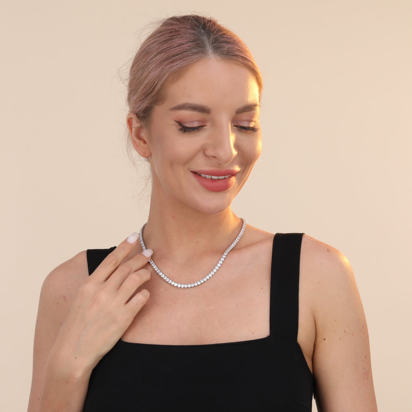 Sterling Silver Tennis Chain