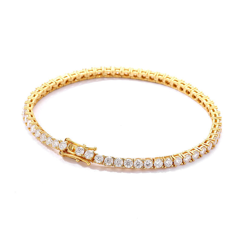 10 Points Moissanite Tennis Bracelet
