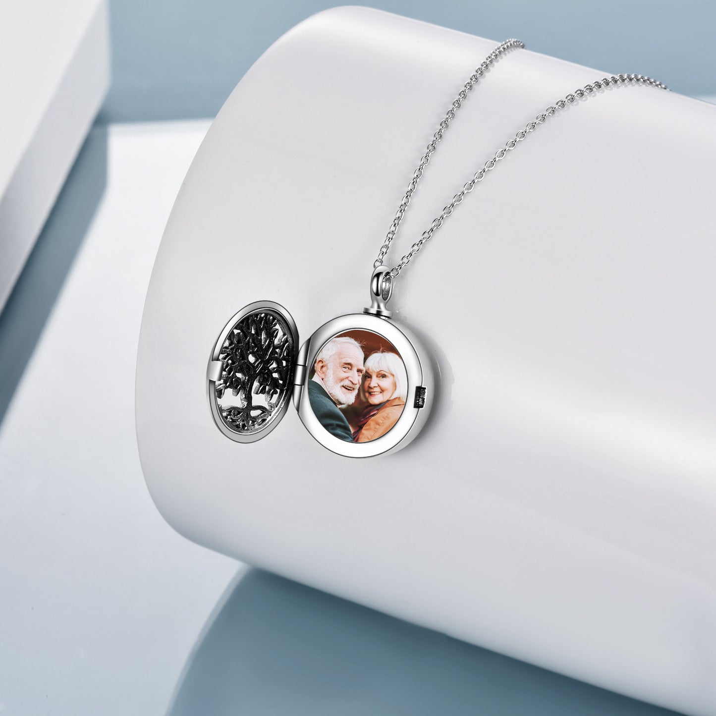 Tree of Life Photo Urn Necklace