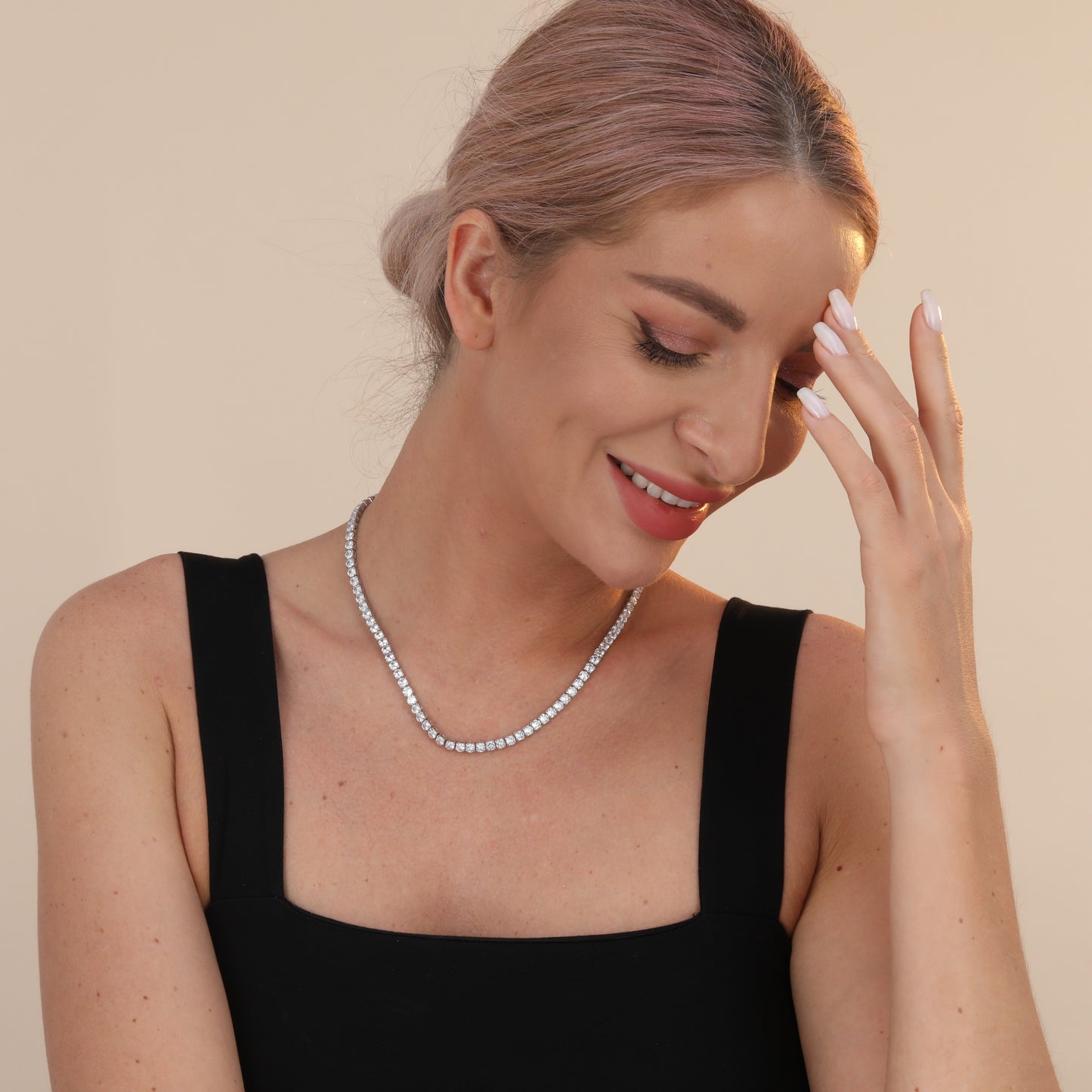 Sterling Silver Tennis Chain
