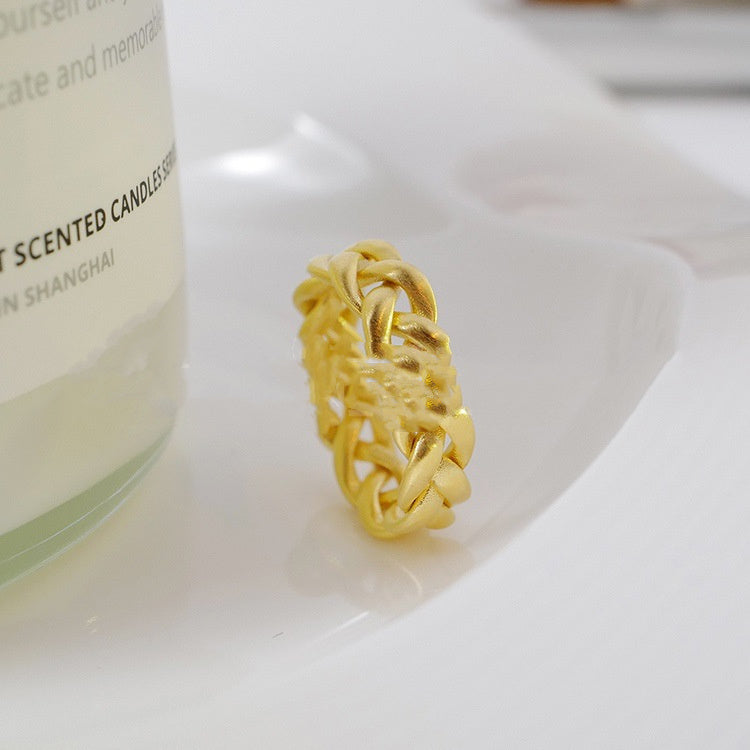 Elegant Silver Ring for Women - Available in Yellow