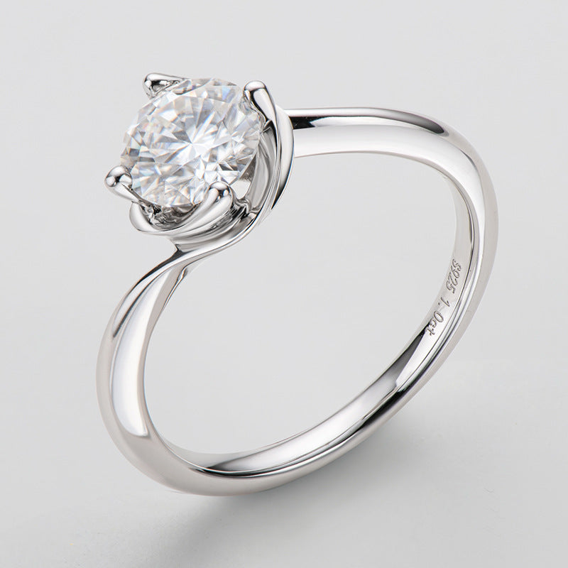 Moissanite Ring