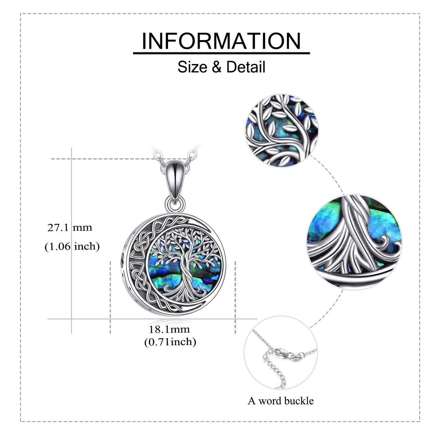 Tree of Life Urn Necklaces