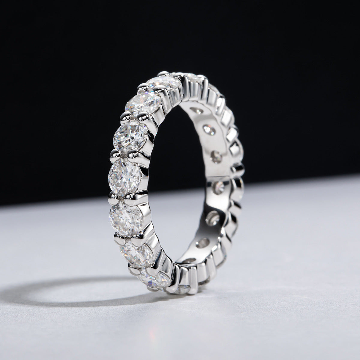 Moissanite Ring