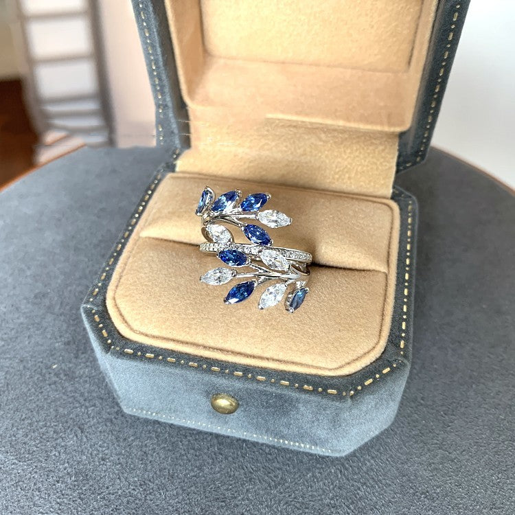 Elegant Silver Jewelry Ring - Adjustable Sizes
