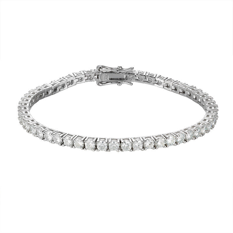 10 Points Moissanite Tennis Bracelet