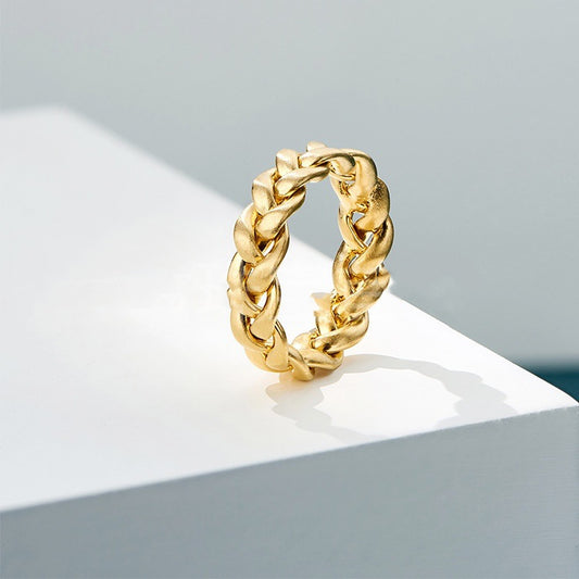 Elegant Silver Ring for Women - Available in Yellow