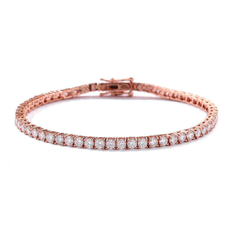 10 Points Moissanite Tennis Bracelet
