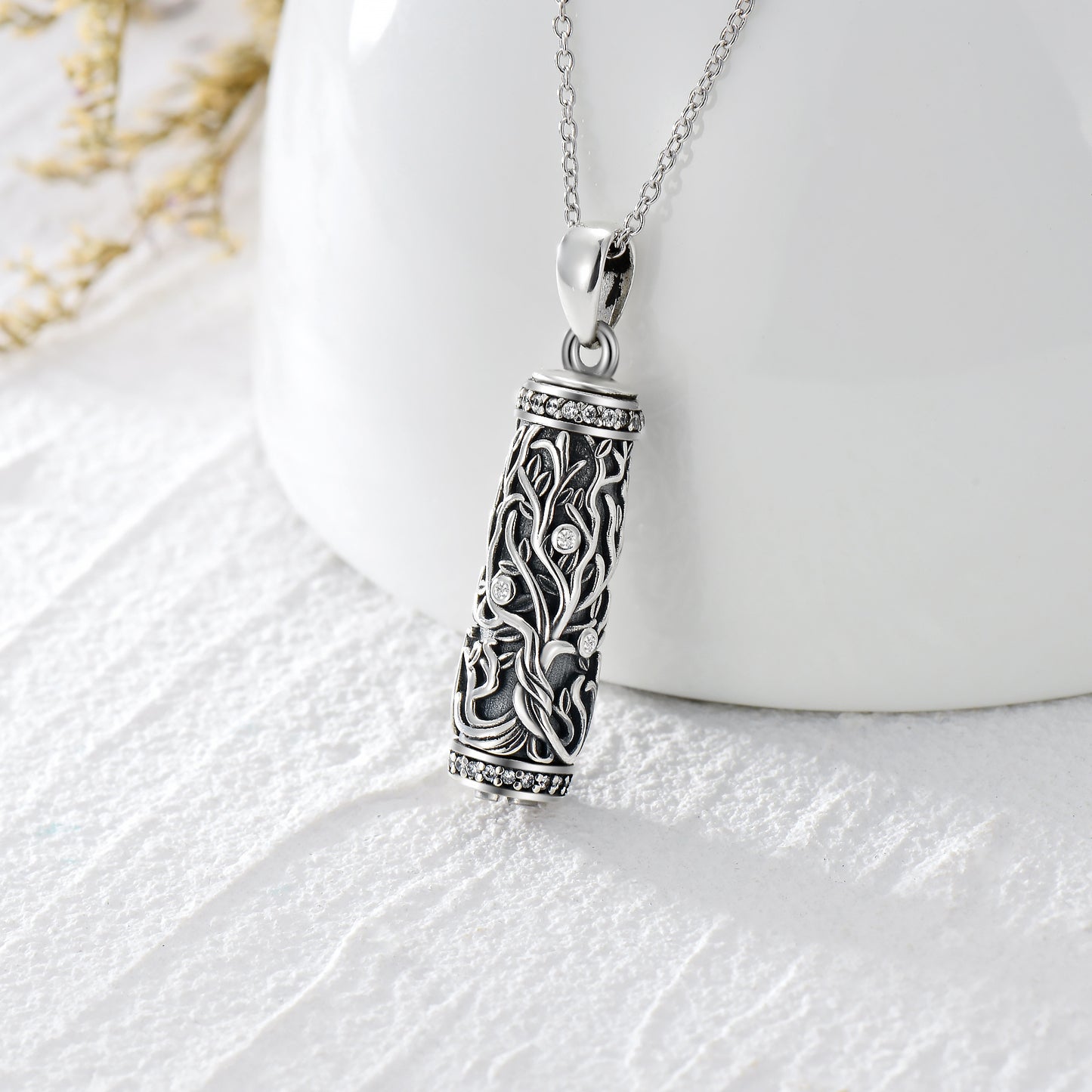 Tree Of Life Urn Necklace