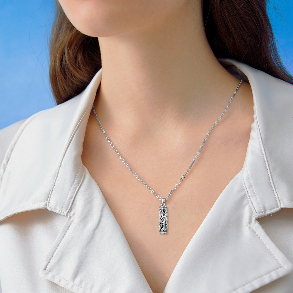 Tree Of Life Urn Necklace